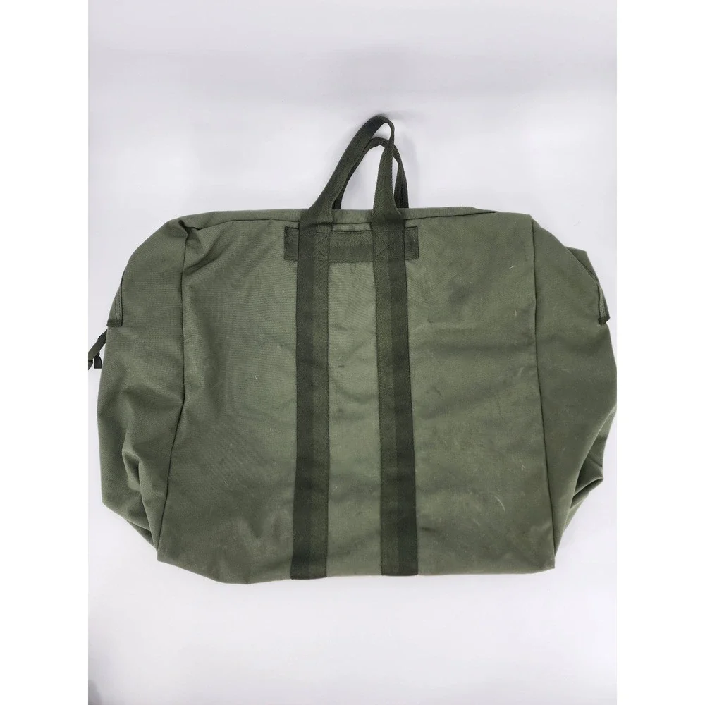 US Military Kit Bag Flyers Olive Drab Canvas Duffel AviatorGear 8460-00-606-8366